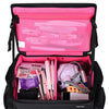 Byootique Hairdresser Nail Tech Rolling Case with Makeup Backpack