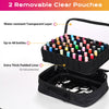 Byootique Hairdresser Nail Tech Rolling Case with Makeup Backpack