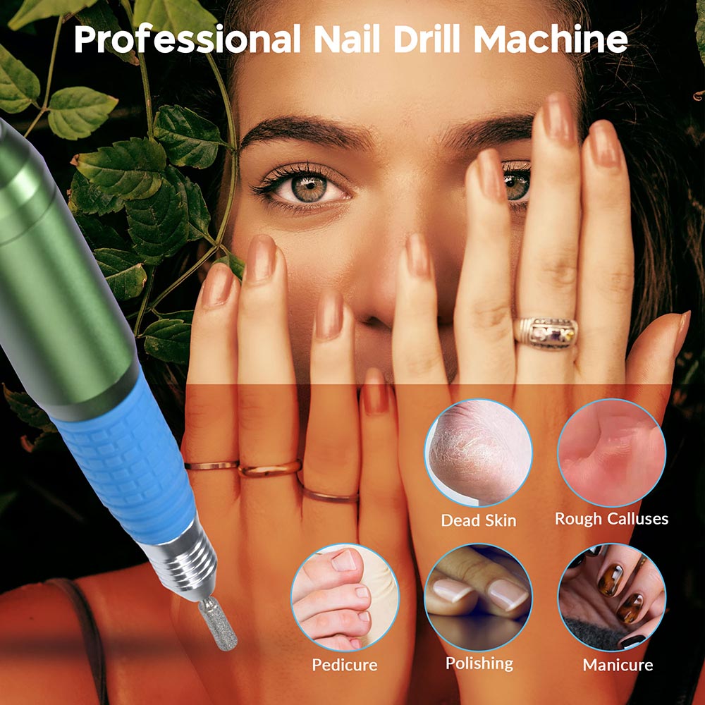Yescom Nails Care Pro Electric Nail Drill Machine Kit Set Image