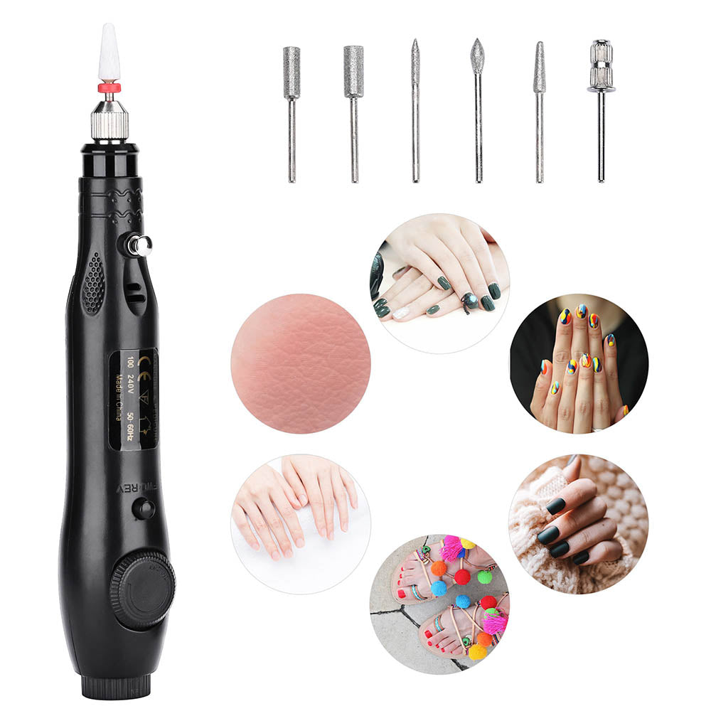 Yescom Manicure Drill Pen Electric Pedicure Nails Care Image