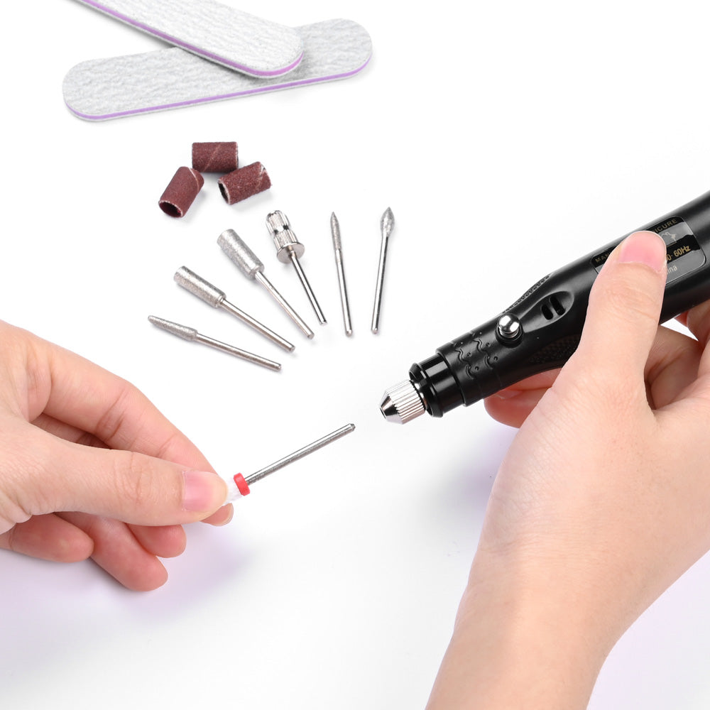 Yescom Manicure Drill Pen Electric Pedicure Nails Care Image
