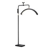 Yescom 28in Half Moon Light Adjustable Eyelash Tattoo Floor Lamp