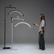 Yescom 28in Half Moon Light Adjustable Eyelash Tattoo Floor Lamp Image