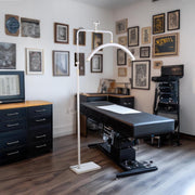 Yescom 28in Half Moon Light Adjustable Eyelash Tattoo Floor Lamp Image