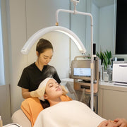 Yescom 28in Half Moon Light Adjustable Eyelash Tattoo Floor Lamp Image