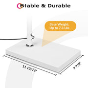 Yescom 28in Half Moon Light Adjustable Eyelash Tattoo Floor Lamp Image