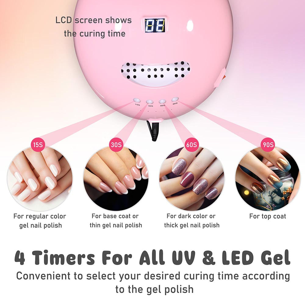 Yescom LED Lamp for Nails Dryer with LCD Display Image