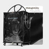 Byootique Shopper Bag with (5)Wheels & (3)Handles Rolling Grocery Tote