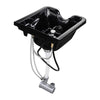 Yescom Salon Shampoo Bowl Hair Basin w/ Faucet Neck Rest Hair Trap