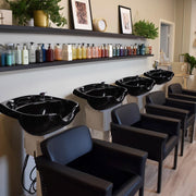 Yescom Vacuum Breaker Shampoo Bowl w/ Gel Neck Rest Image