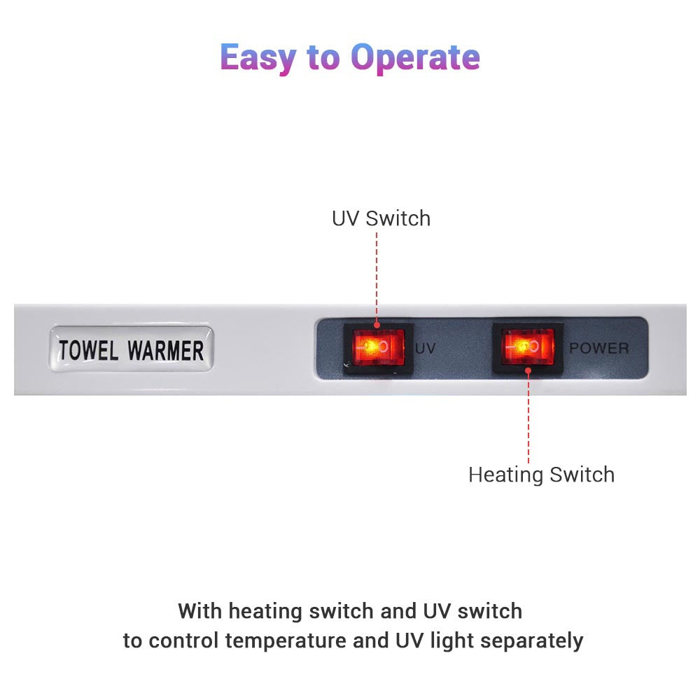 Yescom 5L Hot Electric Towel Warmer UV Sterilizer Image