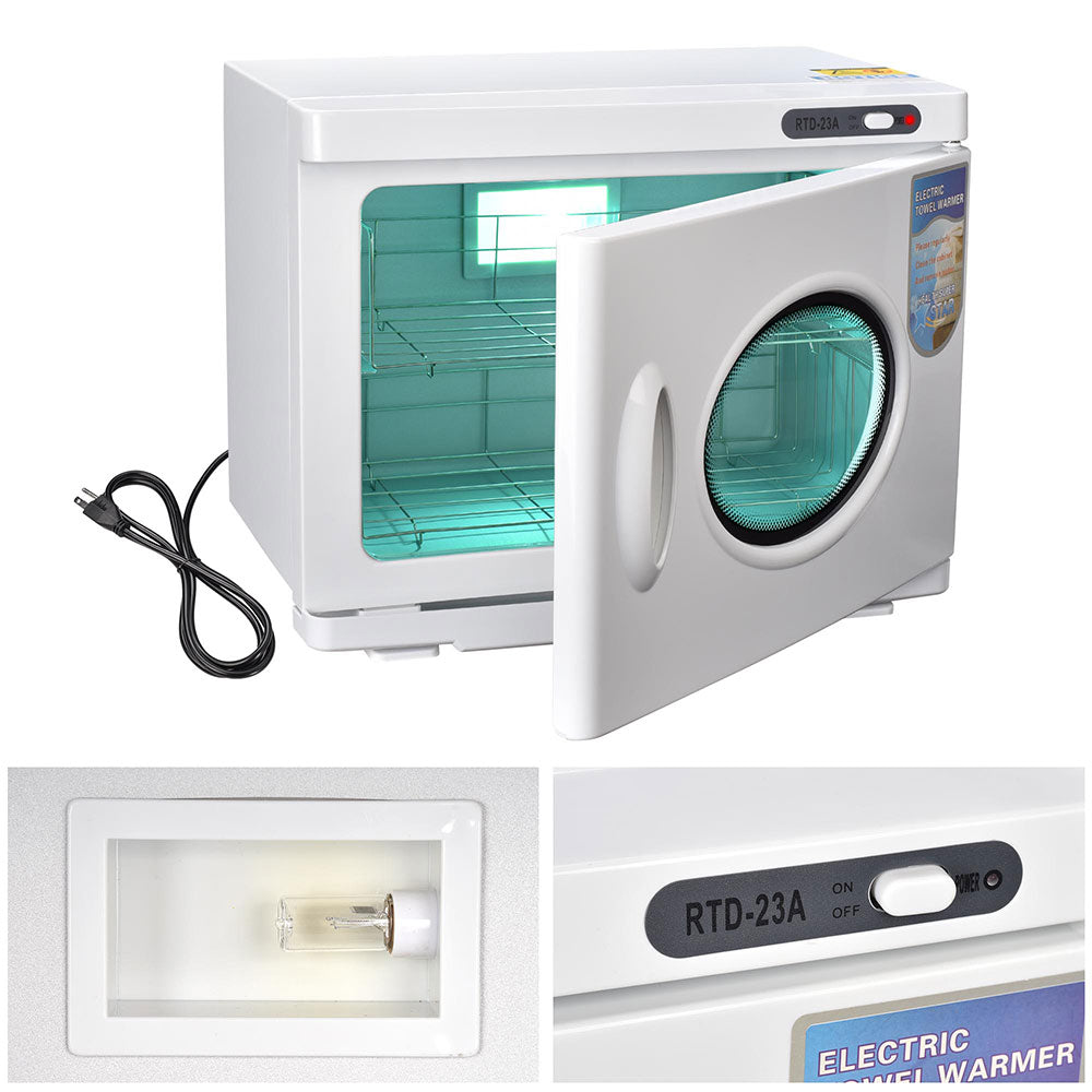 Yescom 26L 2in1 Towel Warmer Heated Cabinet SPA UV Sterilizer Tool Image