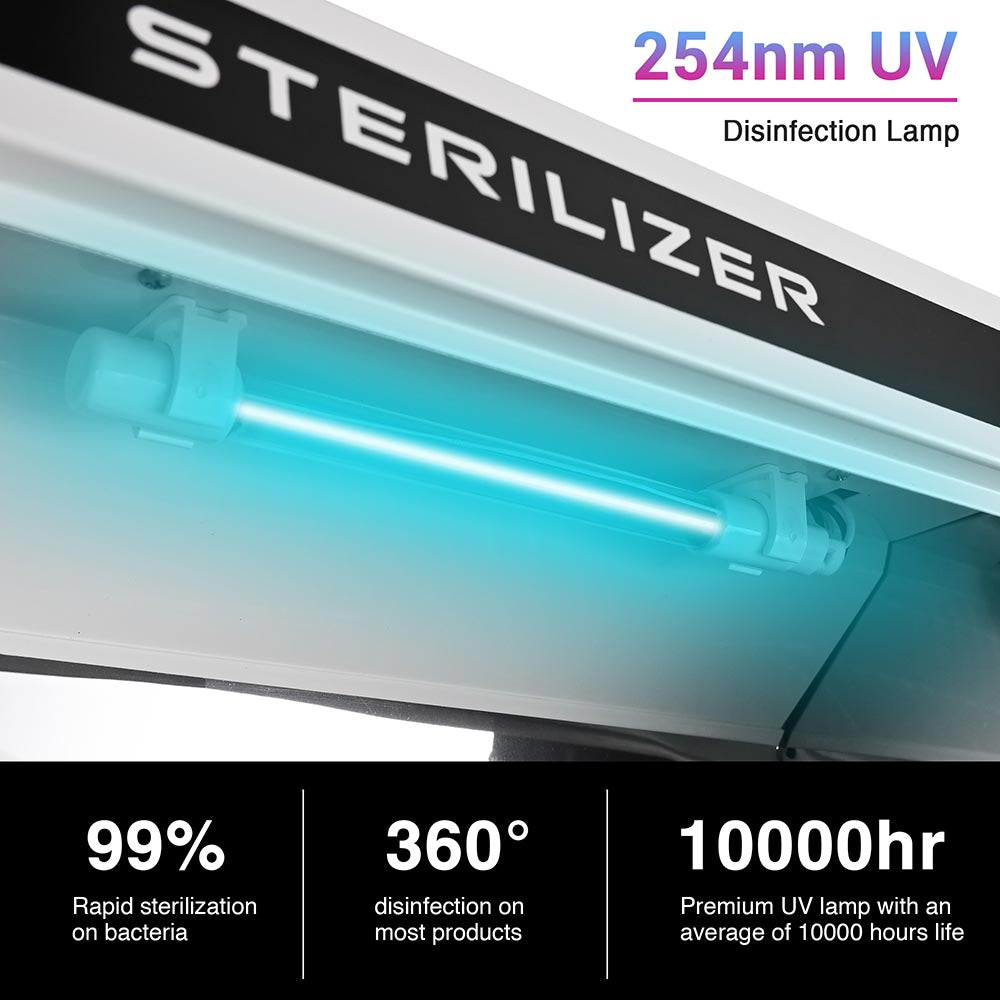 Yescom 13L Electric UV Sterilizer Cabinet Salon Tool Sterilizing Image
