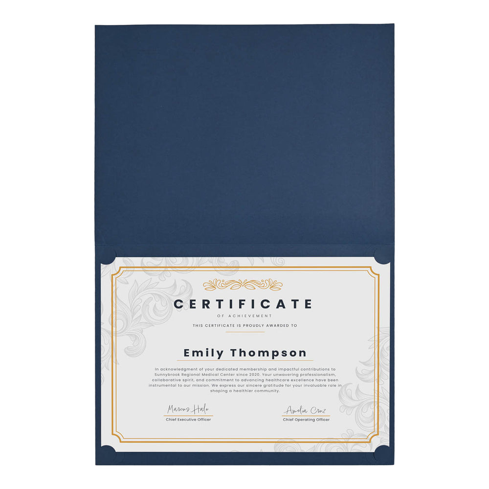 Yescom Certificate Holders 8.5x11 Graduation Diploma Folder Set(30) Image