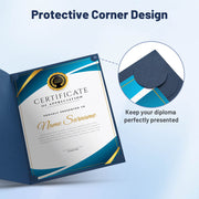 Yescom Certificate Holders 8.5x11 Graduation Diploma Folder Set(30) Image