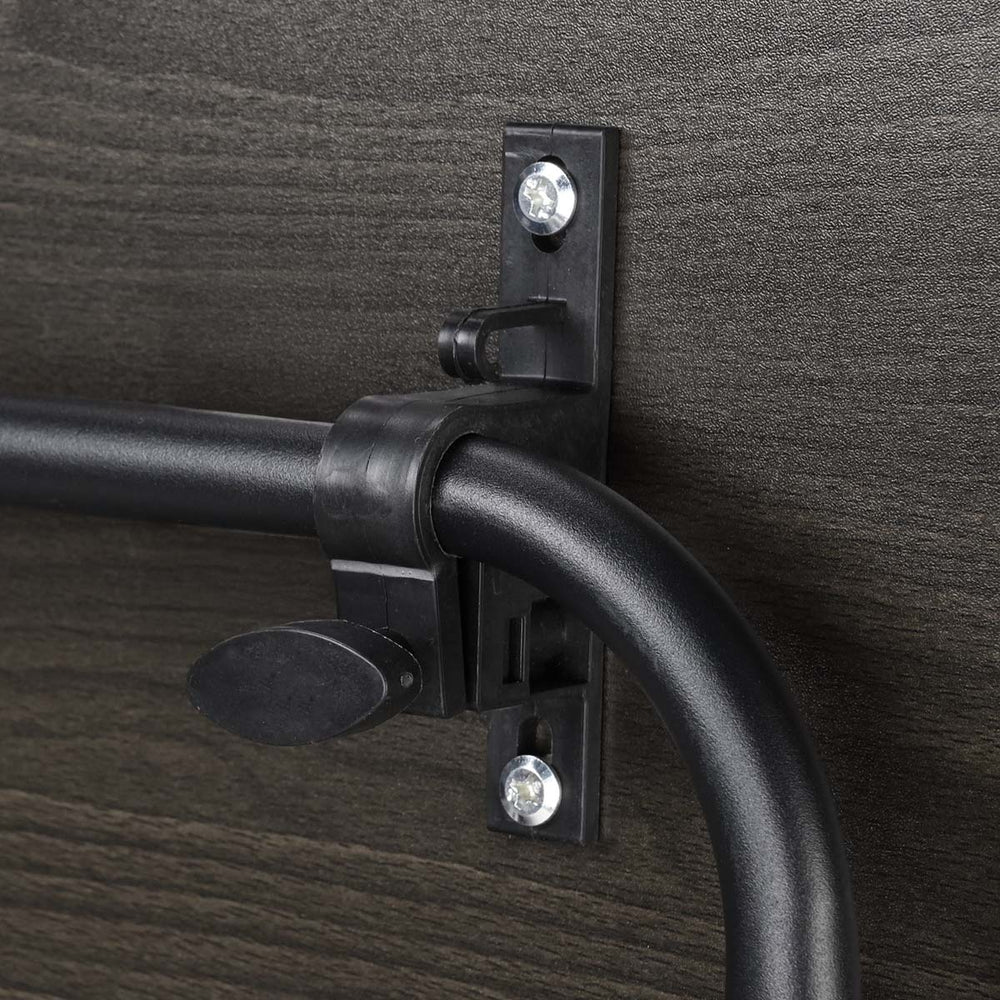 Yescom Height-Adjustable Rolling Laptop Cart with Storage Image