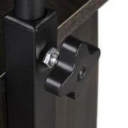 Yescom Height-Adjustable Rolling Laptop Cart with Storage Image