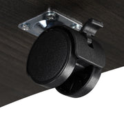 Yescom Height-Adjustable Rolling Laptop Cart with Storage Image