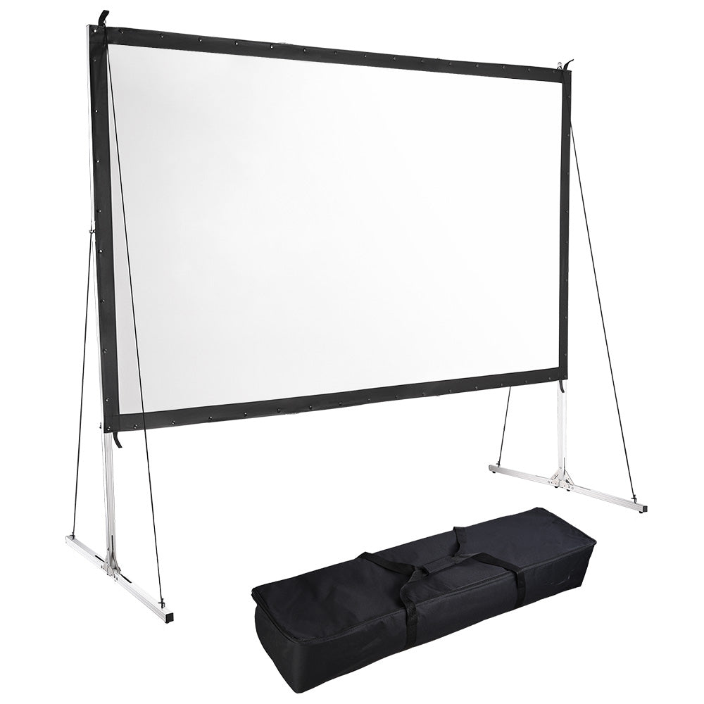 Yescom Outdoor Portable Projection Screen w/ Stand 16:9 120" Image