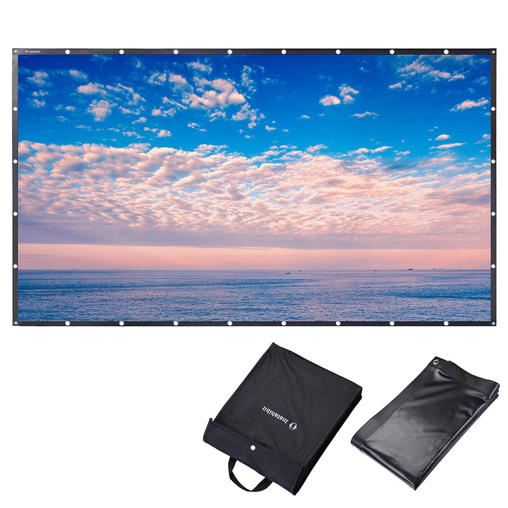 Yescom 150" 16:9 Movie Projector Screen PVC Front Material Image