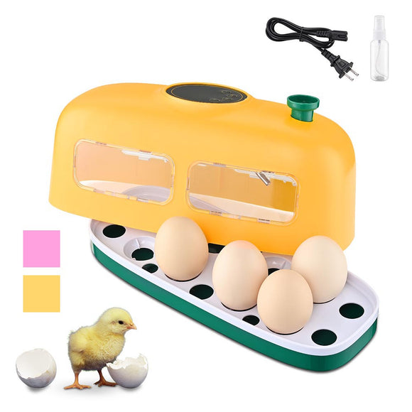 Yescom 8 Egg Incubator Hatcher with Egg Candling for Chicken Image