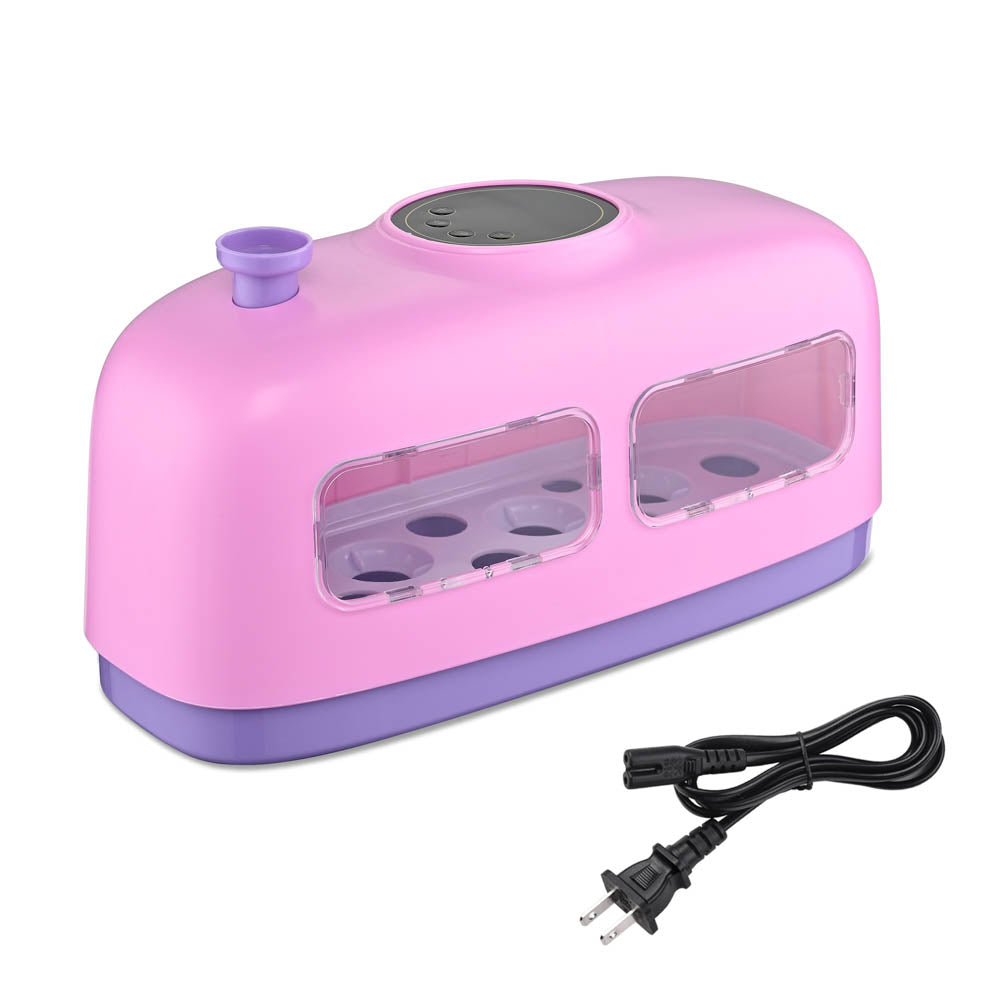 Yescom 8 Egg Incubator Hatcher with Egg Candling for Chicken, Pink Image