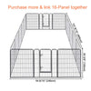 Yescom Heavy Duty Dog Playpen 40" Tall 16-Panel Puppy Pen Metal
