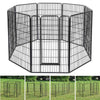 Yescom Heavy Duty Dog Playpen 48" Tall 48-Panel Puppy Pen Metal