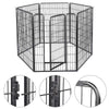 Yescom Heavy Duty Dog Playpen 48" Tall 12-Panel Puppy Pen Metal