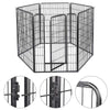 Yescom Heavy Duty Dog Playpen 48" Tall 36-Panel Puppy Pen Metal