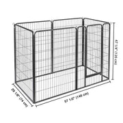 Yescom Heavy Duty Dog Playpen 48" Tall 12-Panel Puppy Pen Metal Image