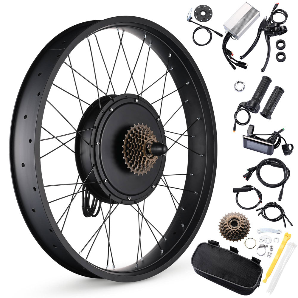yescom 26in rear electric bicycle motor conversion kit 48v 1000w Silicon Power Store (US) Do you worry about how much a high performance moped will cost you Yescom Brushless Electric Bicycle Engine,