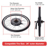 Yescom Bicycle Motor Kit Conversion Engine Rear 1500W 48V 26in