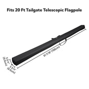 Yescom Flag Pole Bag for EZ GO Telescopic Flagpole, 61in(for 20ft) Image