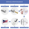 Yescom EZ GO Aluminum Telescopic Flagpole (20', 25', 30' Options)
