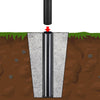 Yescom 3in. Flag Pole Sleeve for 30ft Bravery Plus 10Gauge Poles