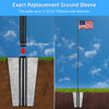 Yescom 3in. Flag Pole Sleeve for 30ft Bravery Plus 10Gauge Poles