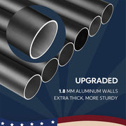 Yescom Bravery 13Gauge Aluminum Flagpole (20', 25', 30' Options) Image