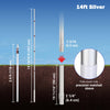 Yescom Telescoping Antenna Mast for Starlink Gen3 to V5, RV