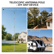Yescom Telescoping Antenna Mast for Starlink Gen3 to V5, RV Image