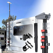 Yescom Telescopic Antenna Mast & Ladder Mount for Starlink Mini Image