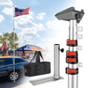 Yescom Starlink Mini Pole Mount D2.75" with Tire Mount(14'-30' Options)