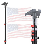 Yescom Starlink Pole Mount Kit D2.75" with Gen 3 Adapter, 25ft Black Image