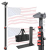 Yescom Starlink Mini Pole Mount D2.75" with Tire Mount(14'-30' Options)
