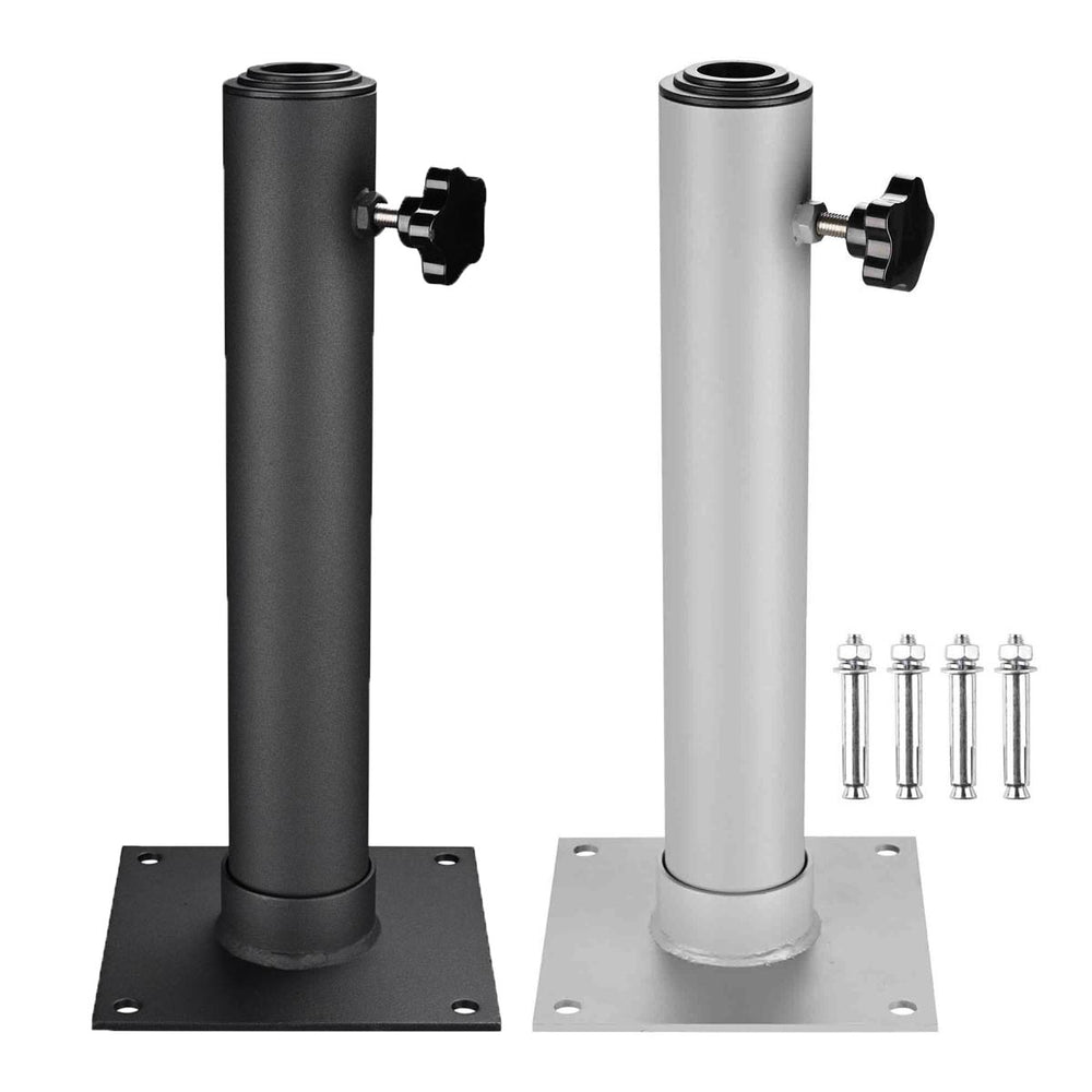 Yescom Telescopic FlagPole Deck Mount 16" x 2 3/8" Image