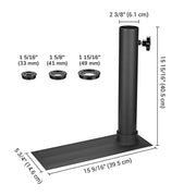 Yescom EZ GO Telescopic Flagpole with Tire Mount Image