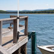Yescom Vertical Flagpole Dock Mount Holder D1" to 2 3/8" Image