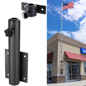 Yescom Vertical Flagpole Dock Mount Holder D1