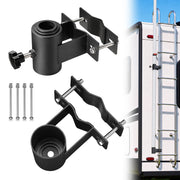 Yescom RV Ladder Mounted Flagpole Holder for 1
