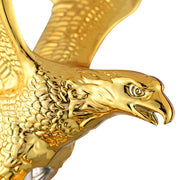 Yescom Bravery Flag Pole with Light & Regal Eagle 13Gauge(20ft,25ft,30ft Options) Image